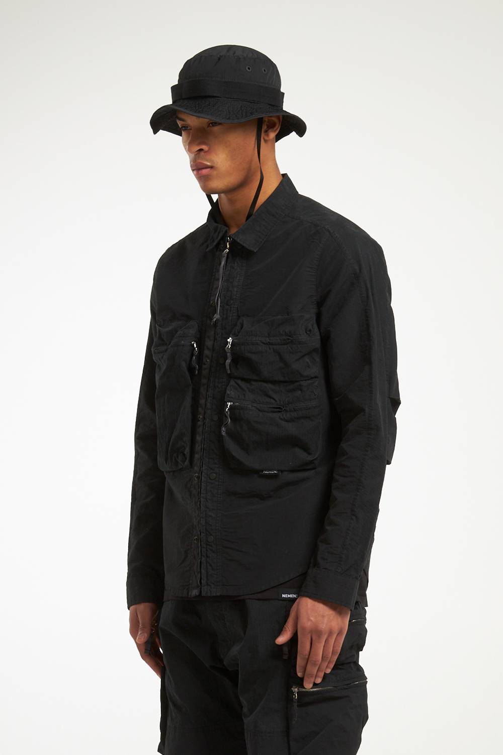 NemeN NMN_E23225/1_111 [TATS ZIPPED PARACHUTE OVERSHIRT] Latest fashion