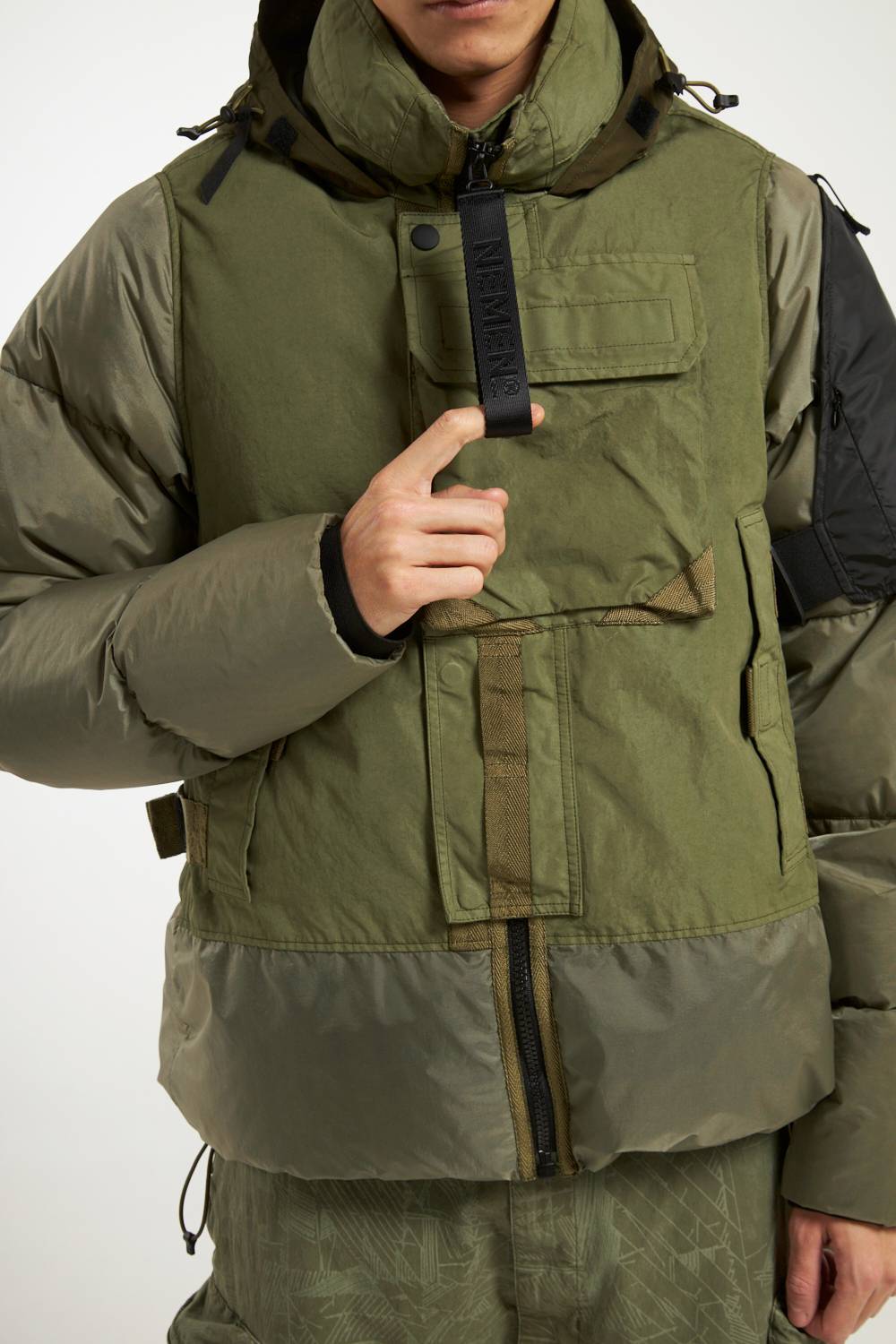 NemeN NMN_I22240_201 [ARMY – MULTIFABRIC DOWN JKT] Liquidazione