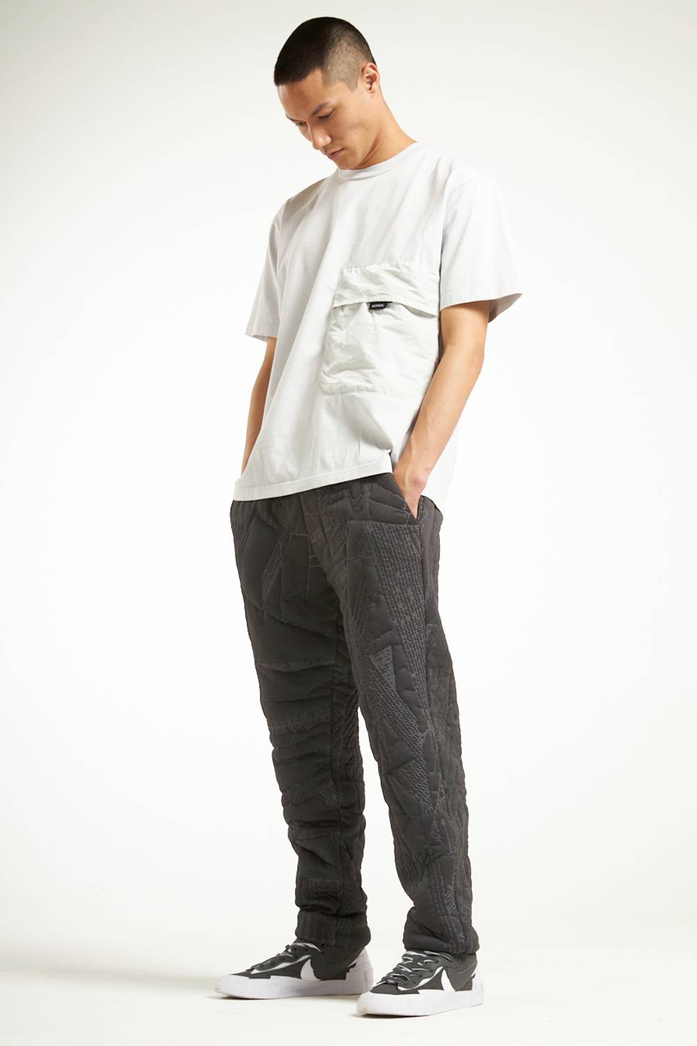 NemeN NMN_I22241P_170 [SET – 3D KNITTED PANT] Latest stili