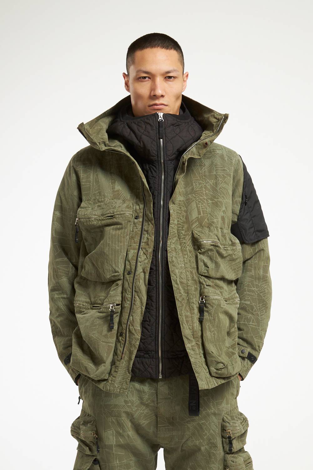 NemeN NMN_I22239/1_177 [JAVA MULTIPOCKET PARACHUTE SMOCK] Fino al 50% di sconto