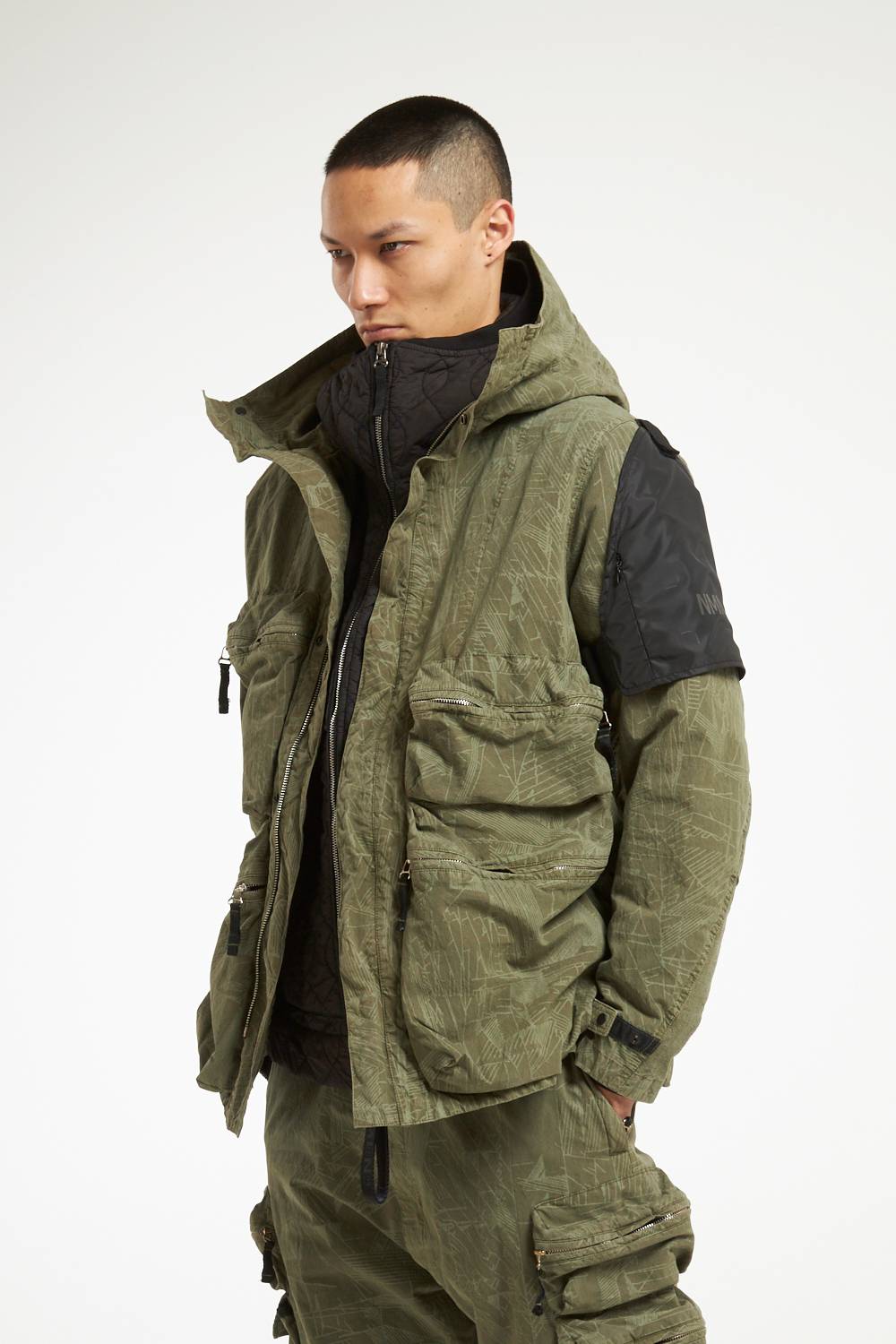 NemeN NMN_I22239/1_177 [JAVA MULTIPOCKET PARACHUTE SMOCK] Fino al 50% di sconto