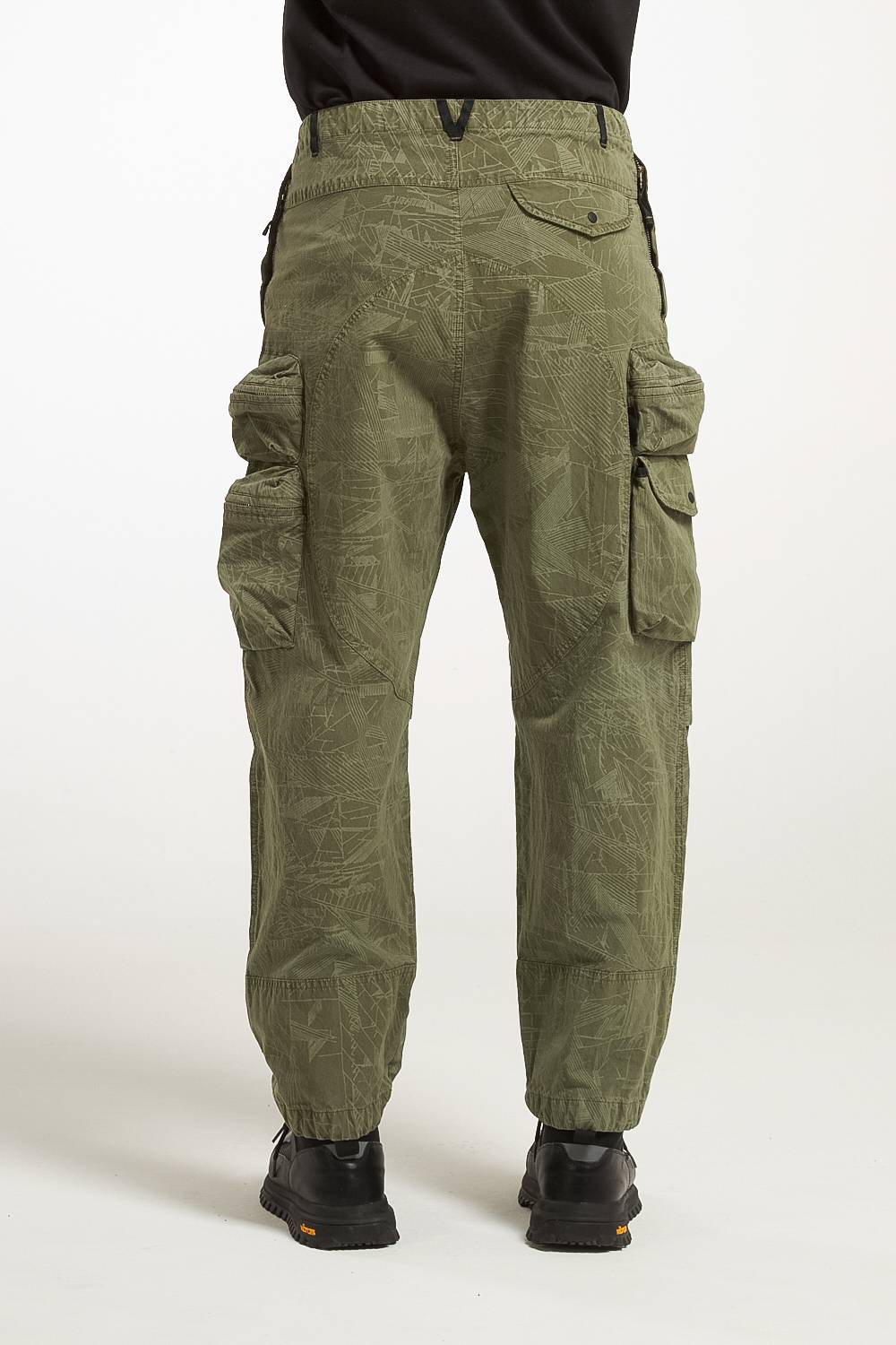 NemeN NMN_I22039P/1_177 [JAVA MULTIPOCKET PARACHUTE PANT] Fino al 60% di sconto