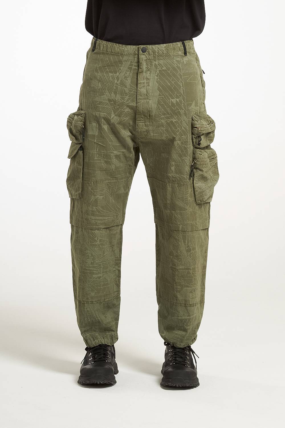 NemeN NMN_I22039P/1_177 [JAVA MULTIPOCKET PARACHUTE PANT] Fino al 60% di sconto