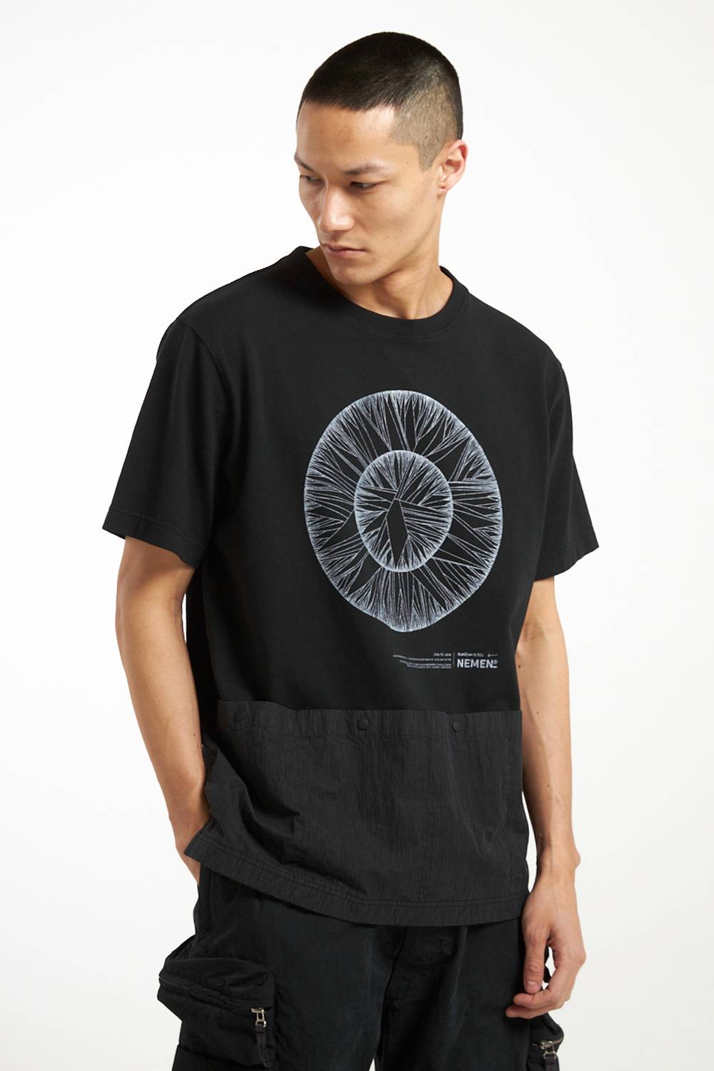 NemeN NMN_I22144T_111 [DUST PARACHUTE TSHIRT] Sostegno trimestrale