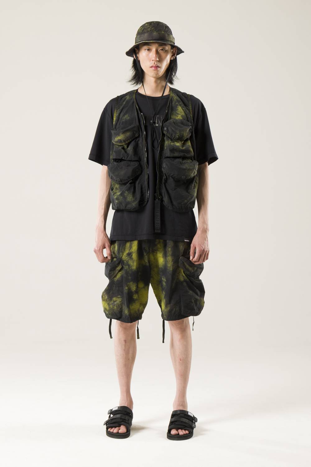 NemeN NMN_E22237_158 [TIE-DYE GUARD VEST] 50% di sconto per tempo limitato