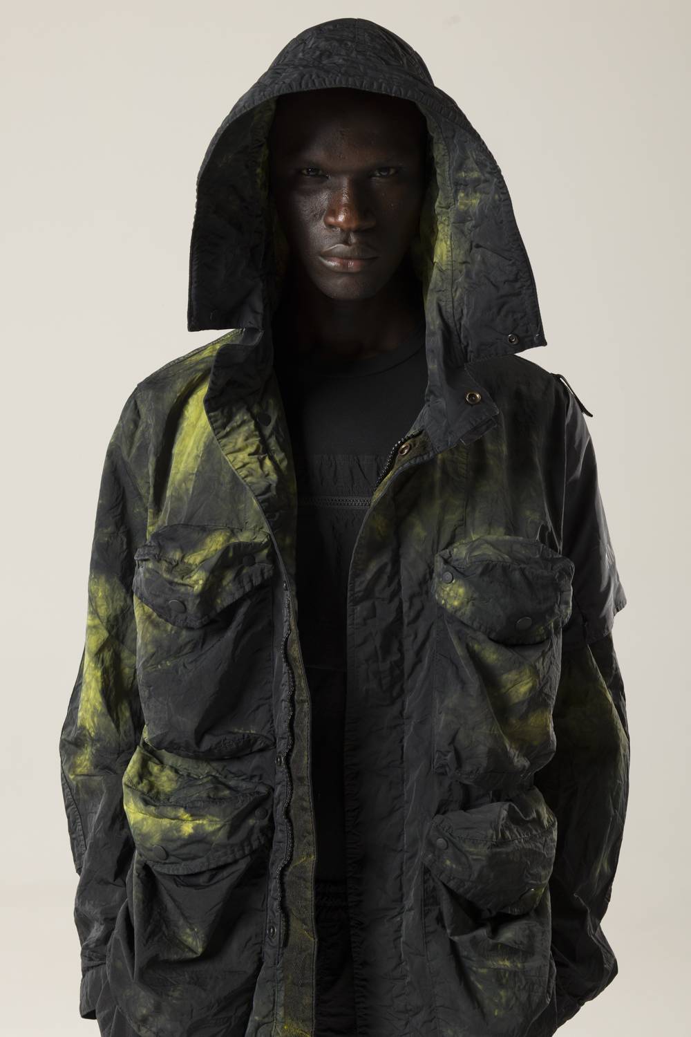 NemeN NMN_E22225_158 [TAPS TIE DYE MULTI-POCKET JKT] Sconti questo mese