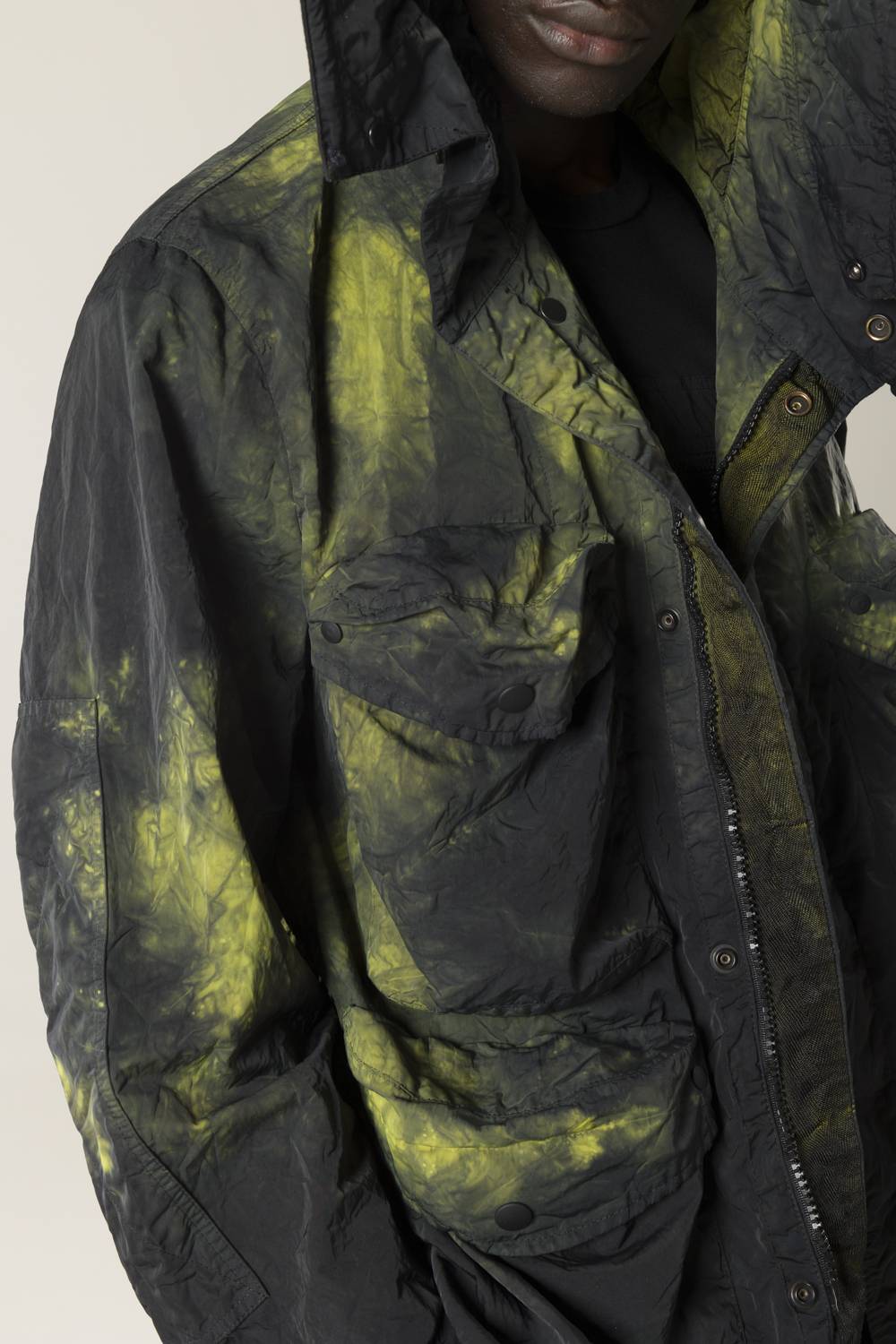 NemeN NMN_E22225_158 [TAPS TIE DYE MULTI-POCKET JKT] Sconti questo mese