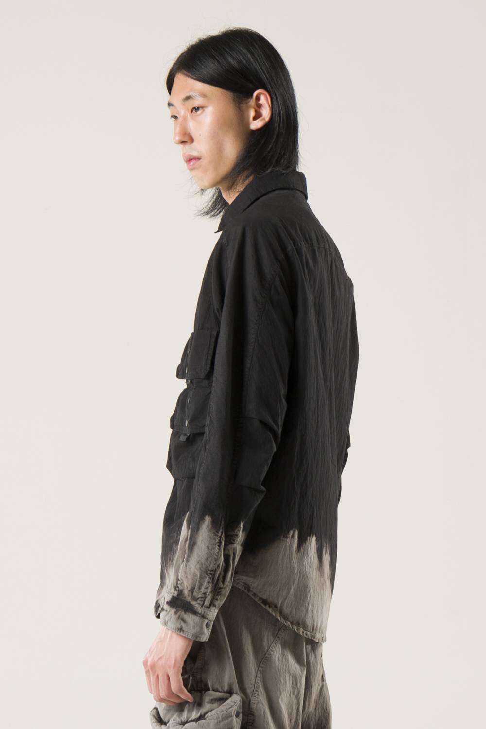 NemeN NMN_E22230_160 [ALMA DISCHARGED CARGO OVERSHIRT] Nuovo