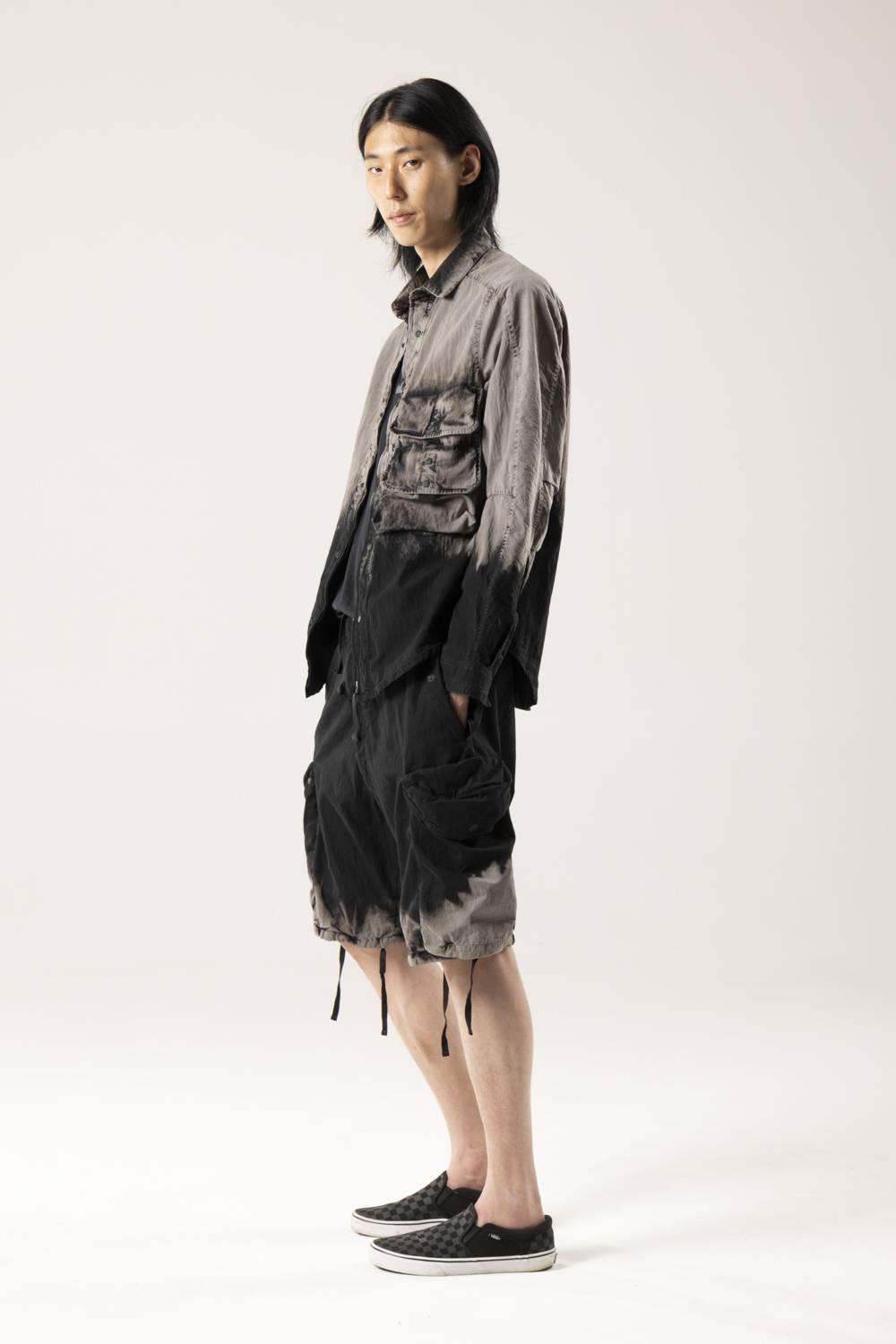 NemeN NMN_E22230_190 [ALMA DISCHARGED CARGO OVERSHIRT] Qualità
