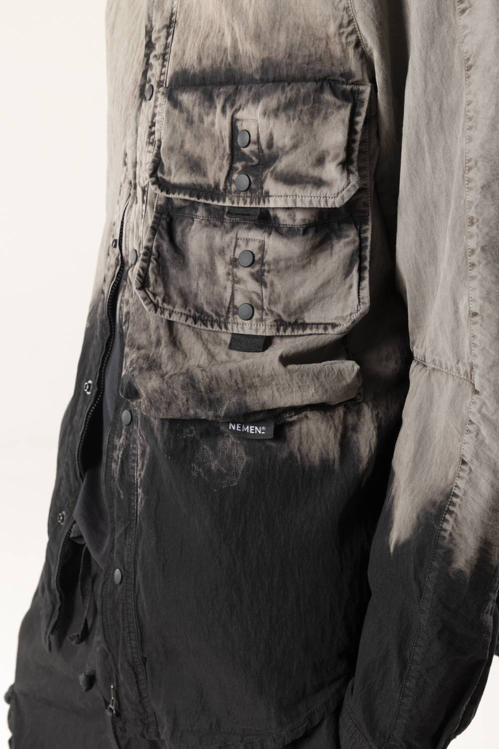 NemeN NMN_E22230_190 [ALMA DISCHARGED CARGO OVERSHIRT] Qualità