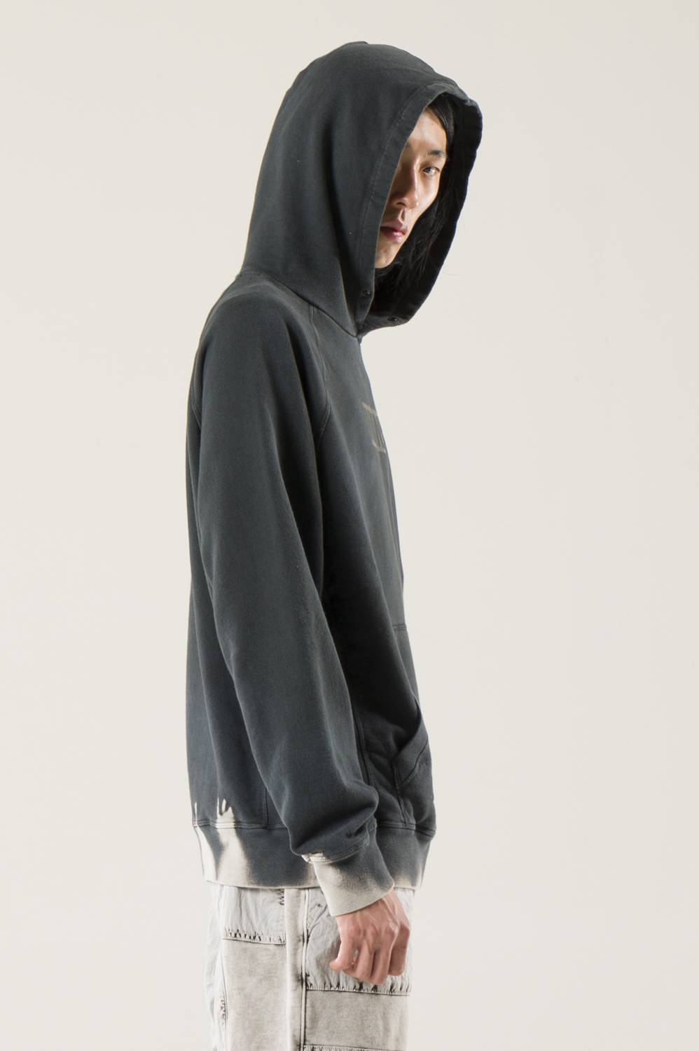 NemeN NMN_E22118F_160 [GEM DISCHARGED HOODY] Acquista Ora