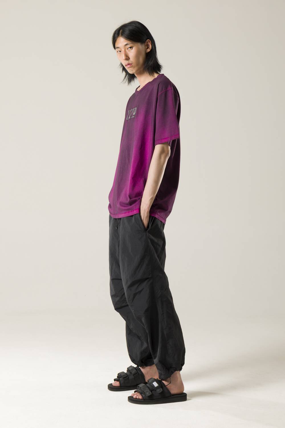 NemeN NMN_22139T_209 [VENSE HAND SPRAYED T-SHIRT] Fino Al -60%