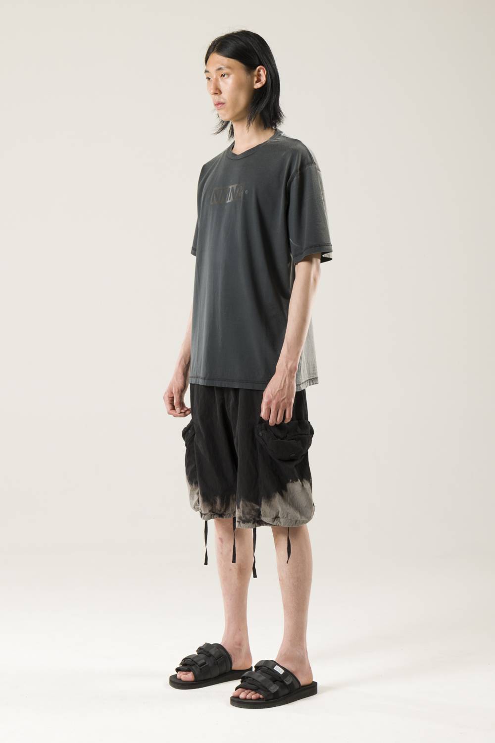NemeN NMN_22140T_214 [NMN® LOGO DISCHARGED T-SHIRT] Sottocosto
