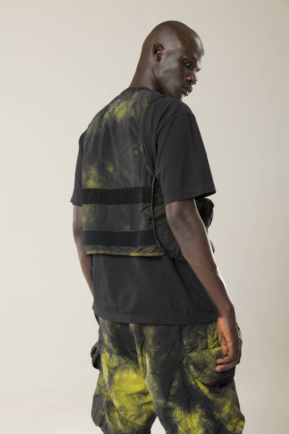 NemeN NMN_E22034P/1_158 [FLOW TIE DYE CARGO SHORT] Vendite Flash