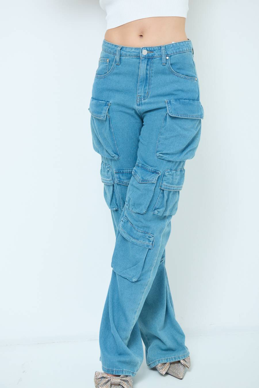 Kikisix JEANS CARGO JEANS 2025