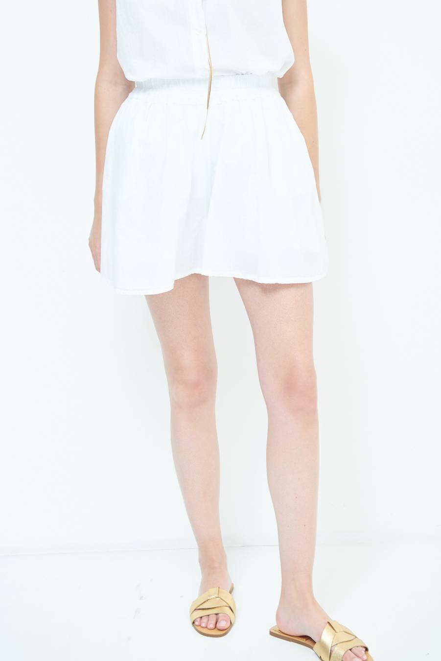 Kikisix SHORTS CON TASCHE BIANCO Vendite Flash