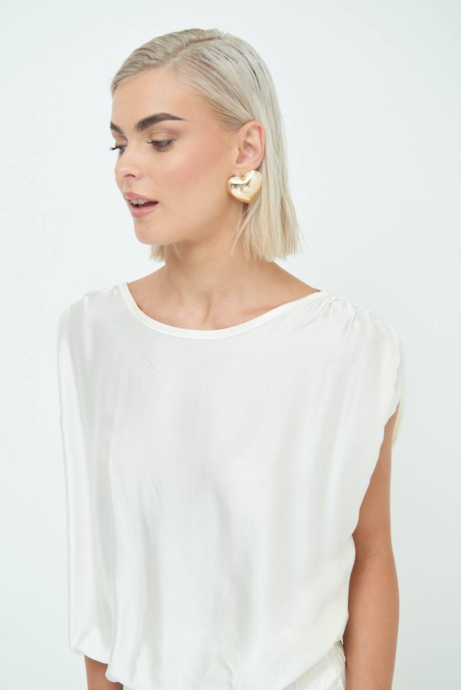 Kikisix TOP CON ELASTICO FONDO SCOLLO BALA BURRO Bestseller