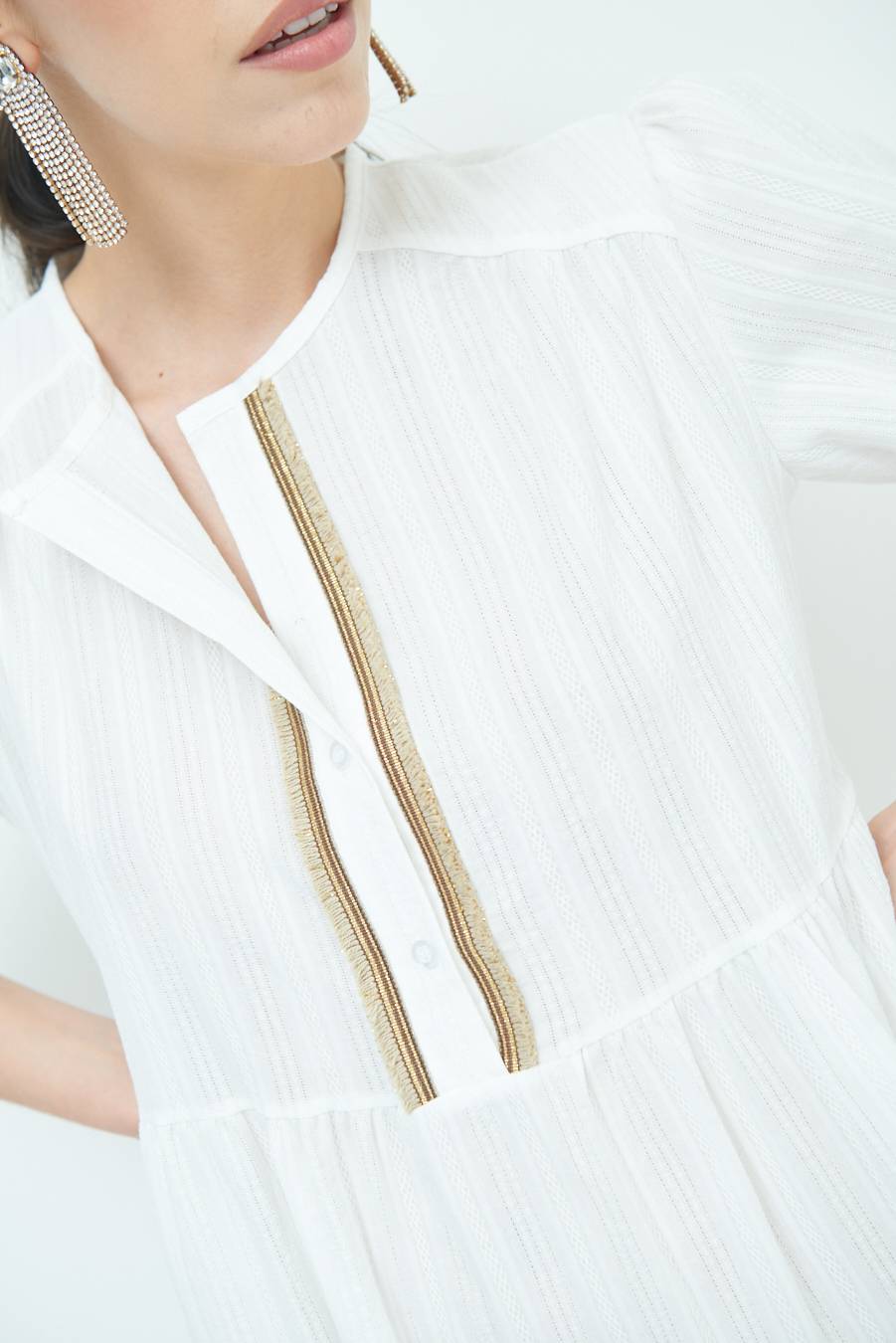 Kikisix ABITINO CON INSERTO ORO BIANCO Promozione Limitata