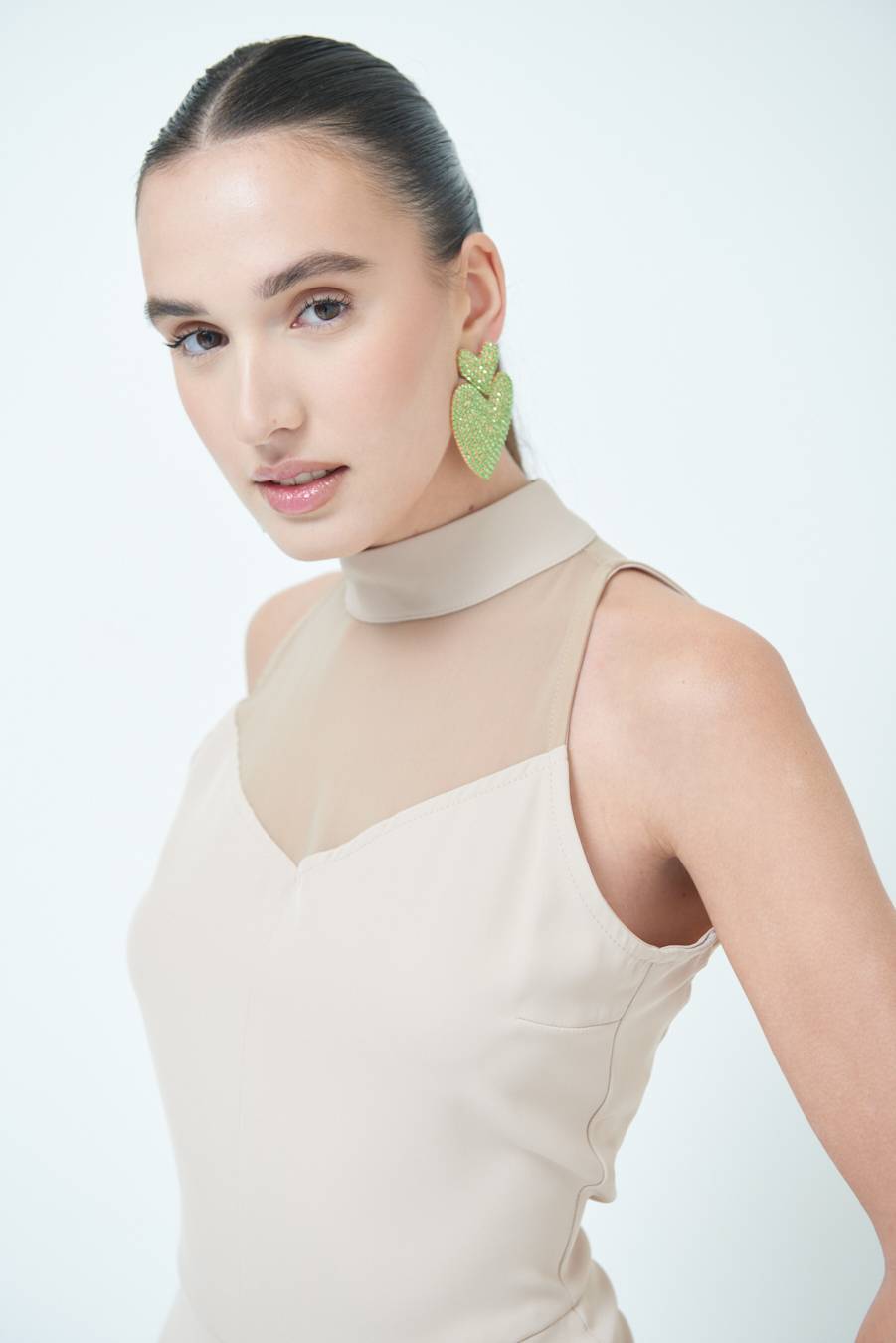 Kikisix VESTITO CADI+RETE CAMMELLO Offerte