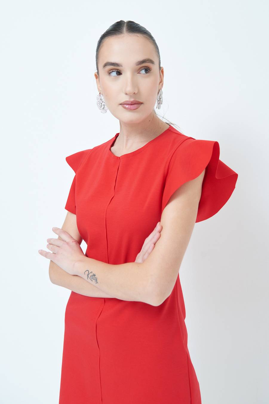 Kikisix ABITO GALE P.MILANO ROSSO Vendita Economica