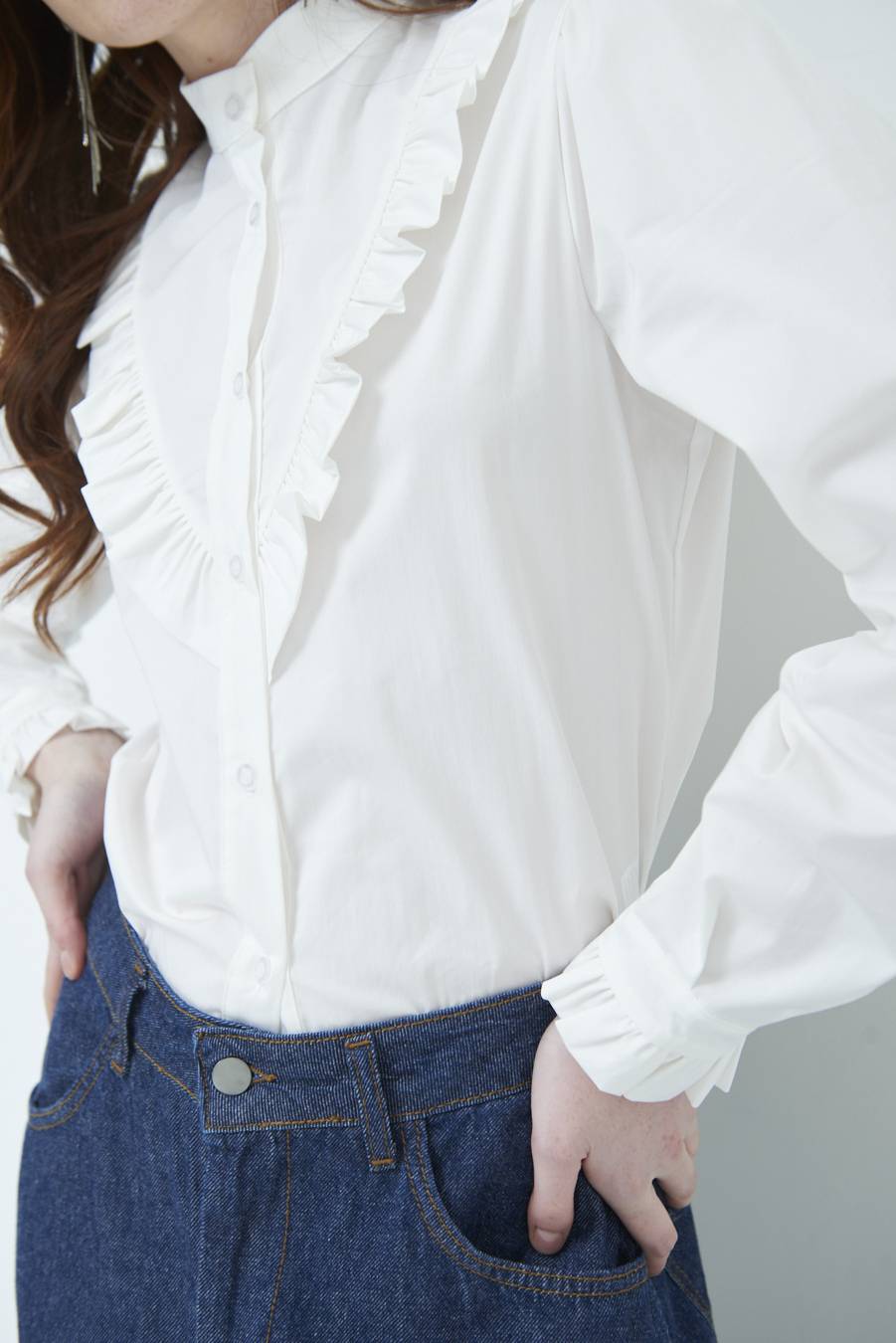 Kikisix CAMICIA CON ROUCHE BURRO Ultimi due giorni