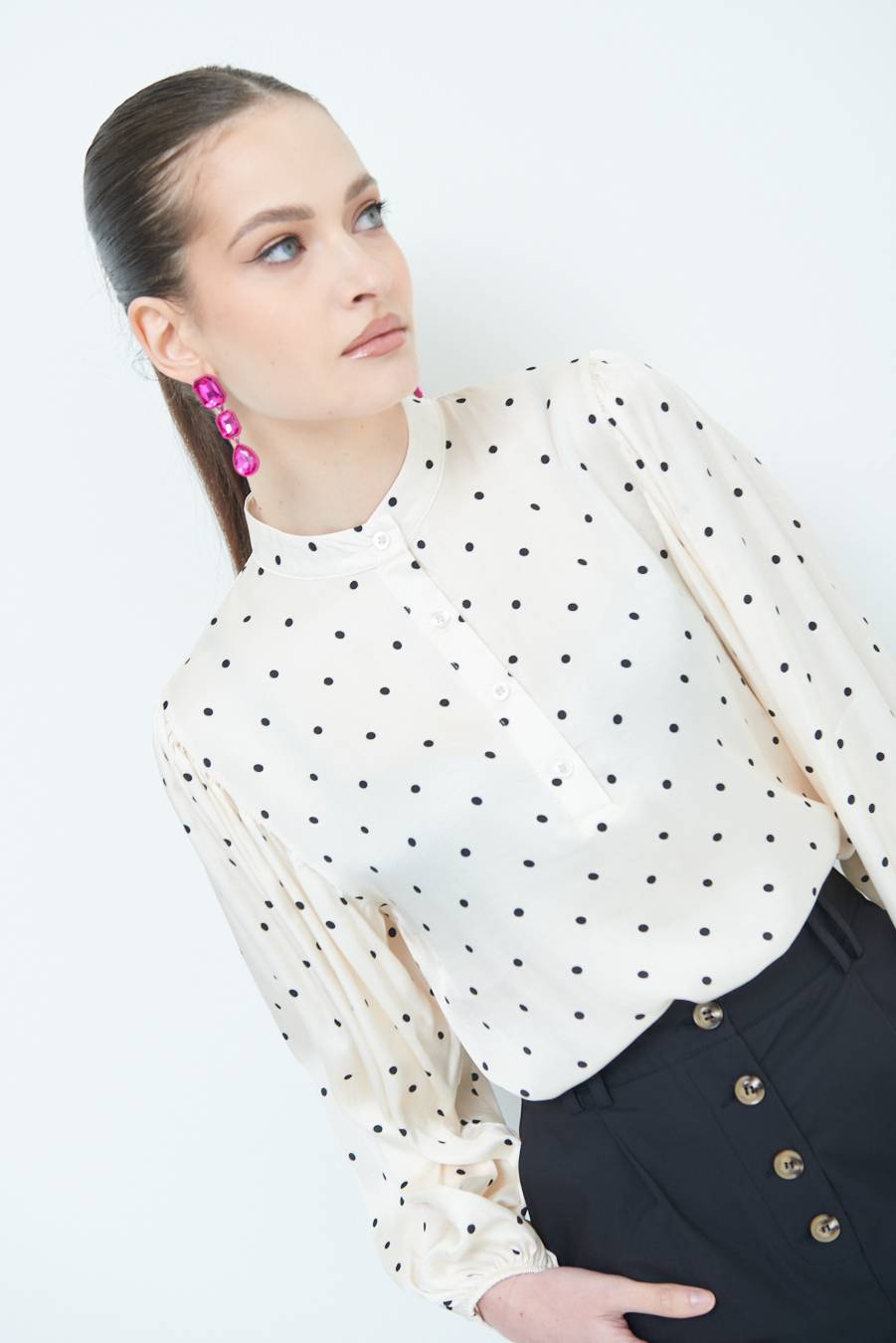 Kikisix CASACCA POIS RASO NERO Black Friday Prezzi