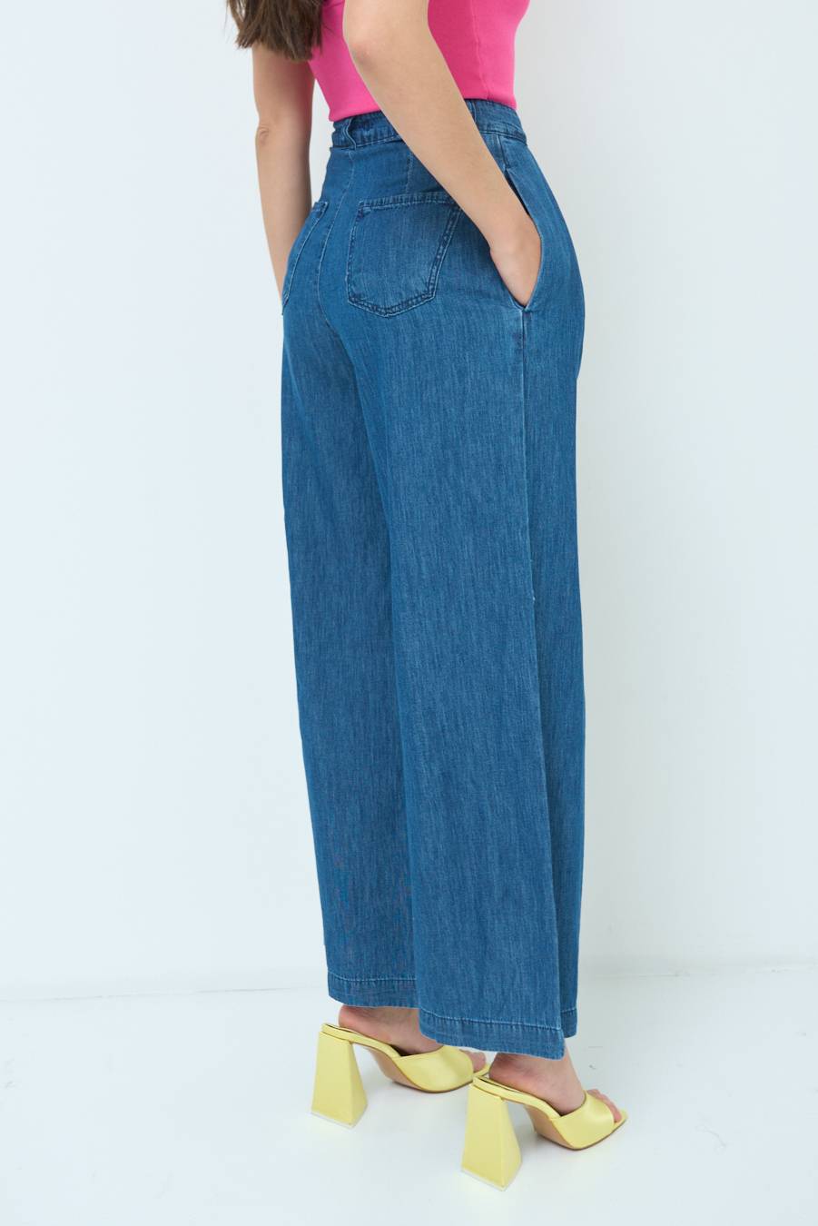 Kikisix PANTALONE CHAMBRAY PINCES JEANS Vendite stagionali