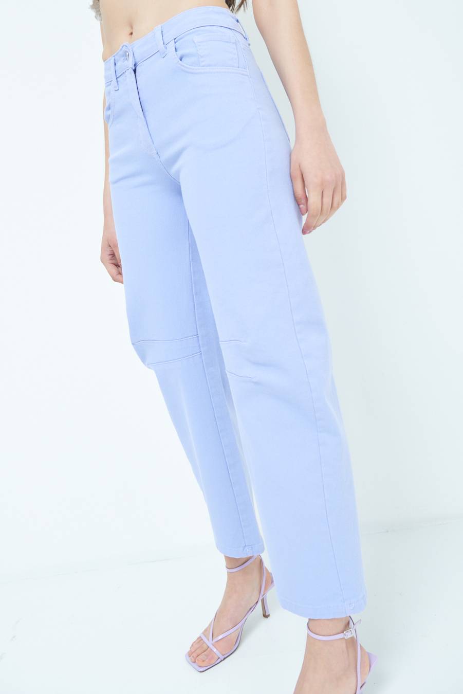 Kikisix PANTALONE LINEA UOVO LILLA Bestseller