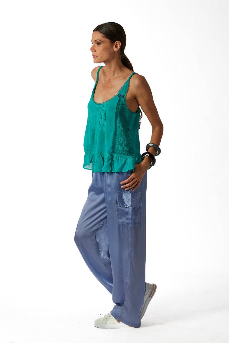 La Kore Michela lace top Prezzo Ridotto