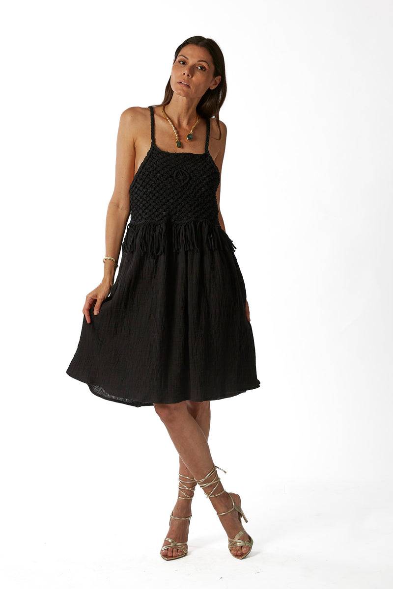 La Kore Soho cotton cord dress Outlet