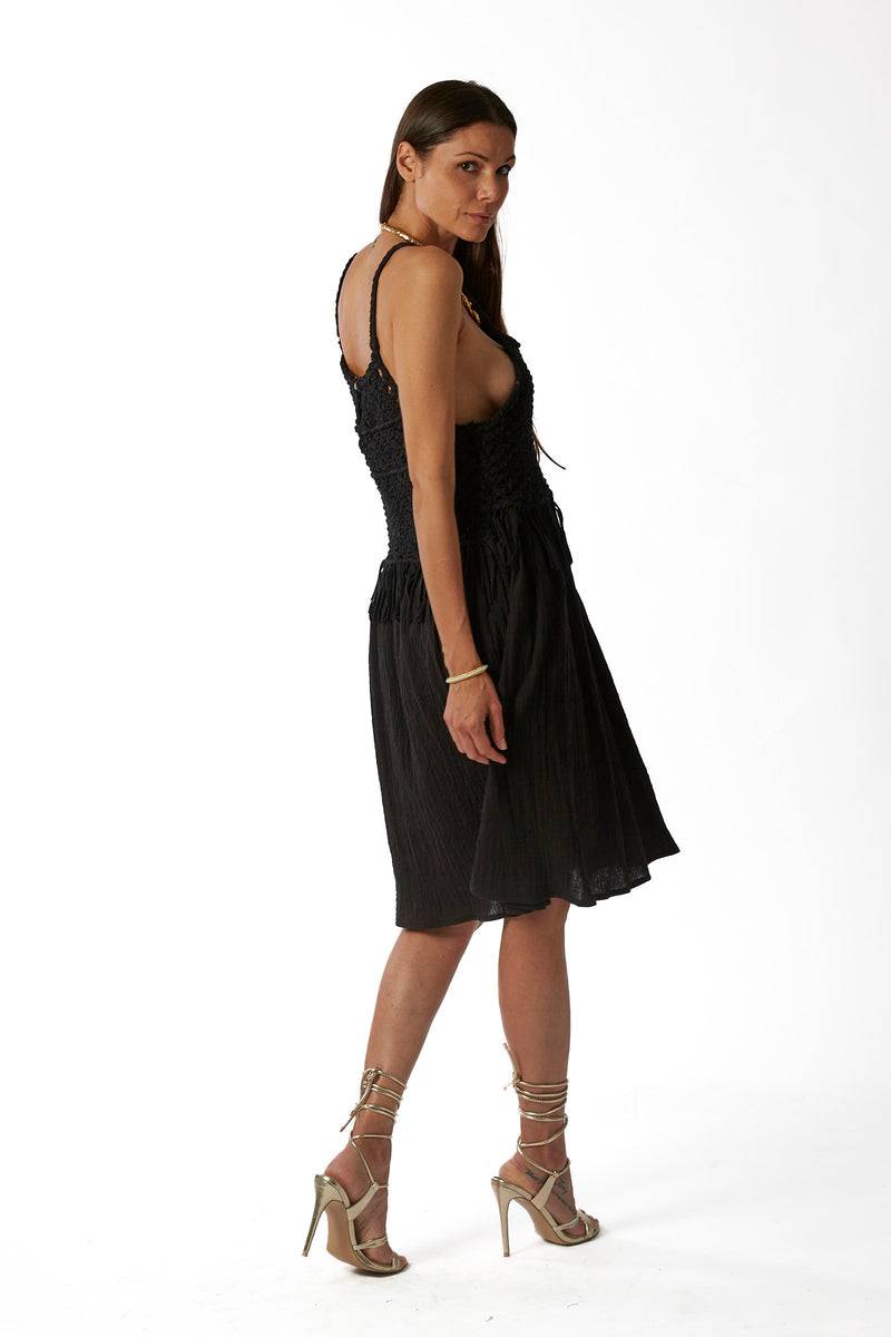 La Kore Soho cotton cord dress Outlet