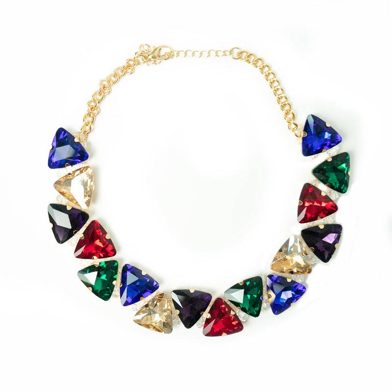 La Kore Collana con pietre multicolore Nuovo