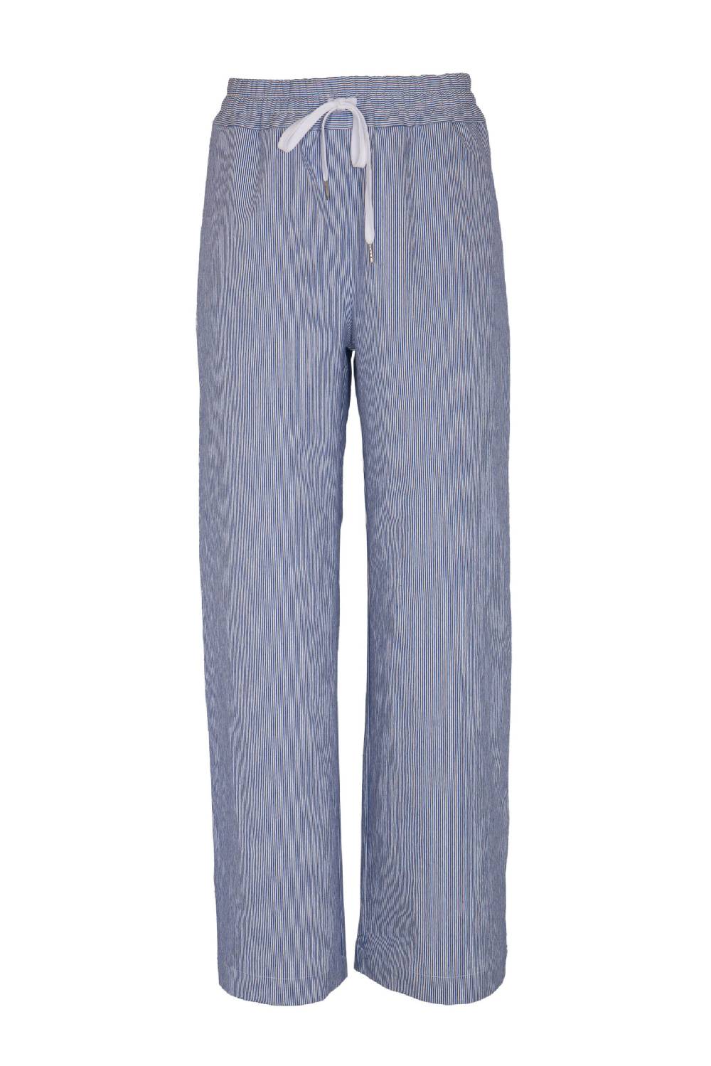 Lanacaprina PANTALONE LARGO CON COULISSE Vendita Calda