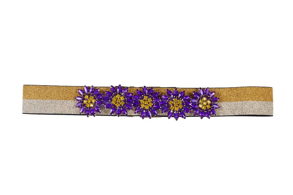 Lanacaprina CINTURA ELASTICA CON APPLICAZIONE STRASS Spedizione Gratuita