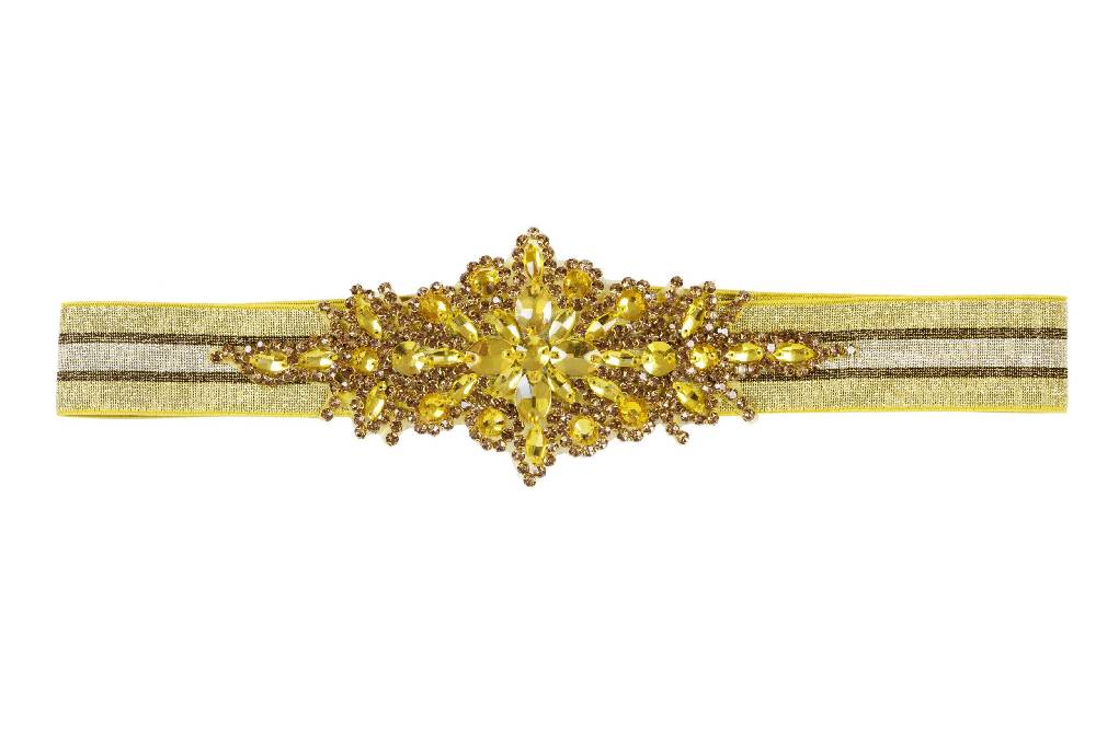 Lanacaprina CINTURA ELASTICA CON APPLICAZIONE STRASS Pezzi Unici
