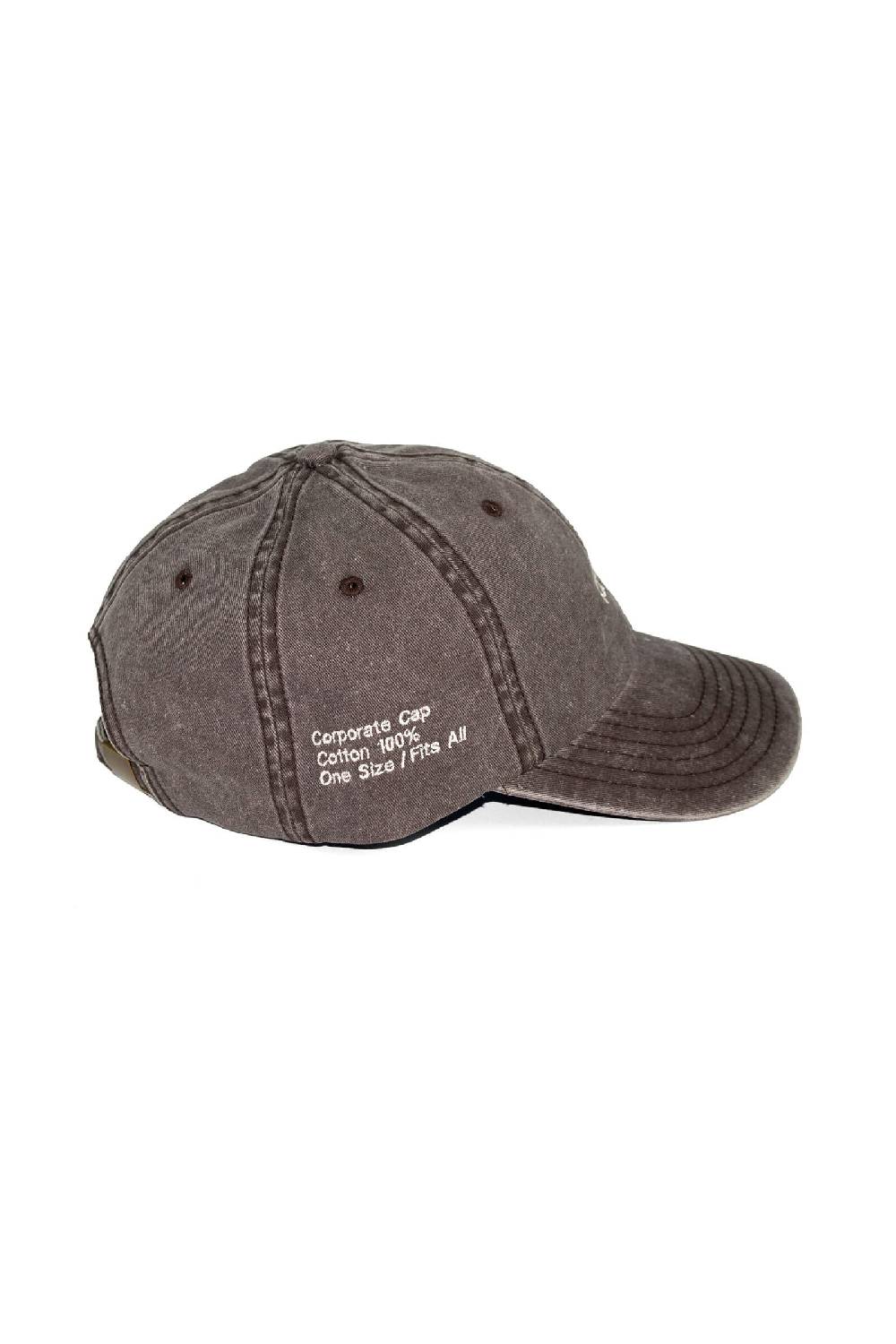 Lc23 Baseball Cap Washed Brown Promozione
