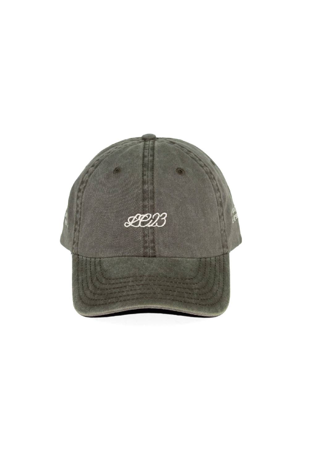 Lc23 Baseball Cap Washed Army Green Soddisfazione Garantita