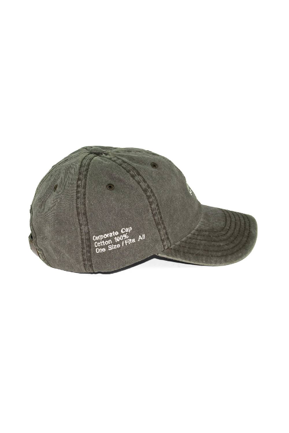 Lc23 Baseball Cap Washed Army Green Soddisfazione Garantita