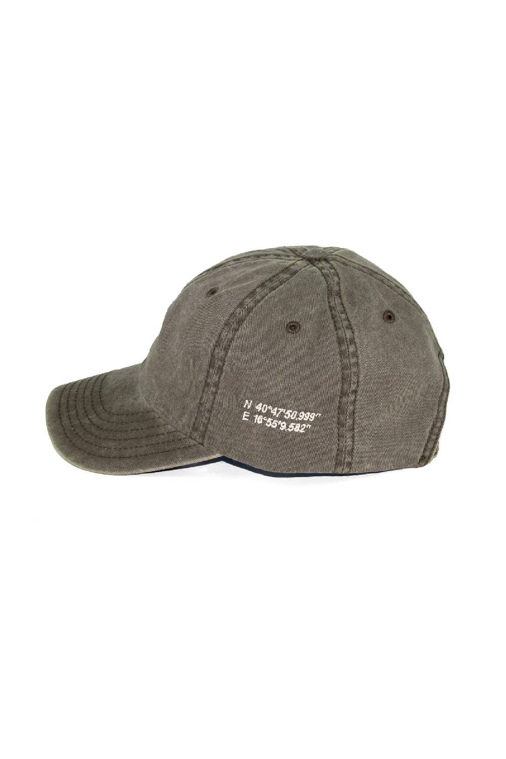 Lc23 Baseball Cap Washed Army Green Soddisfazione Garantita