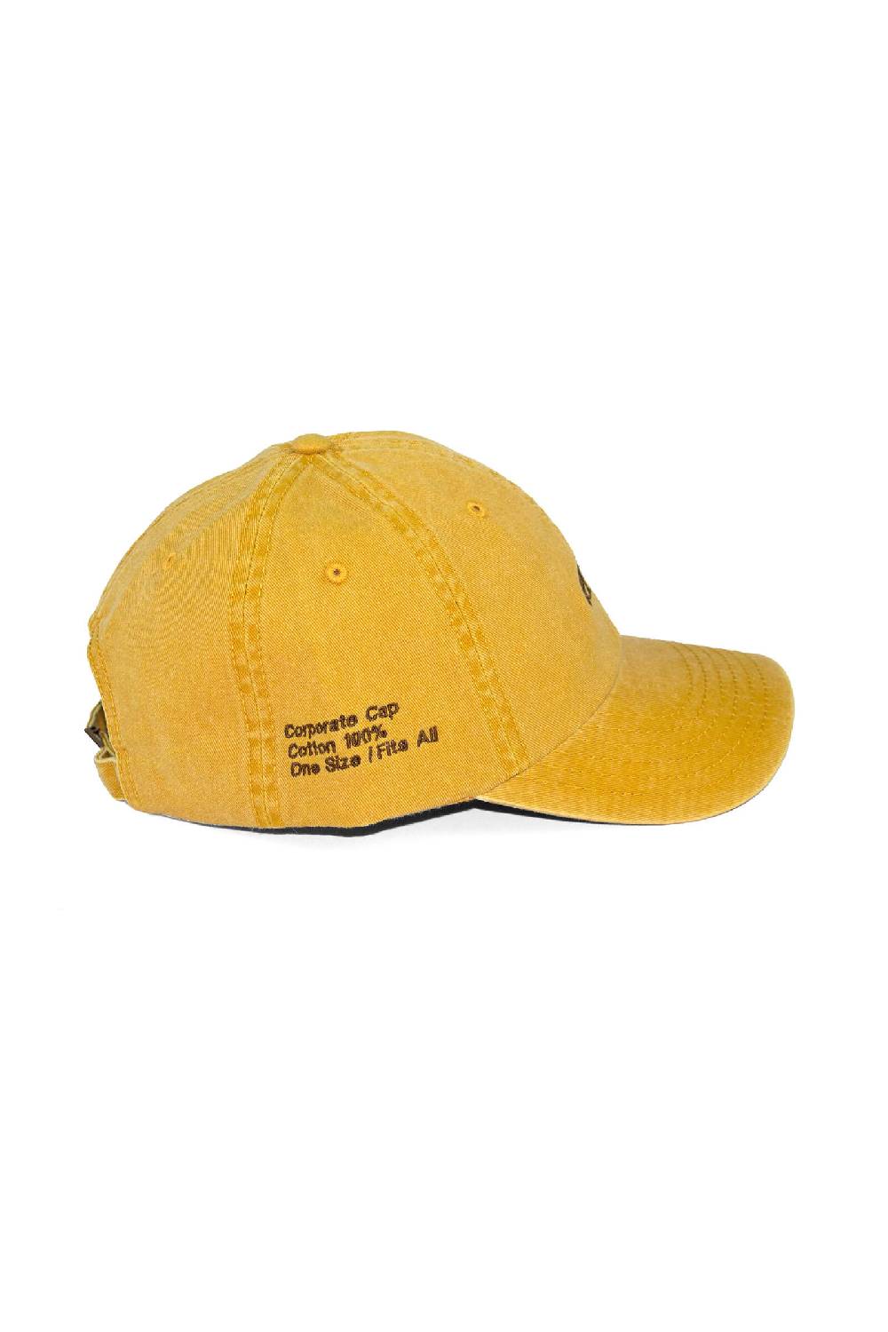 Lc23 Baseball Cap Washed Yellow Negozi Online