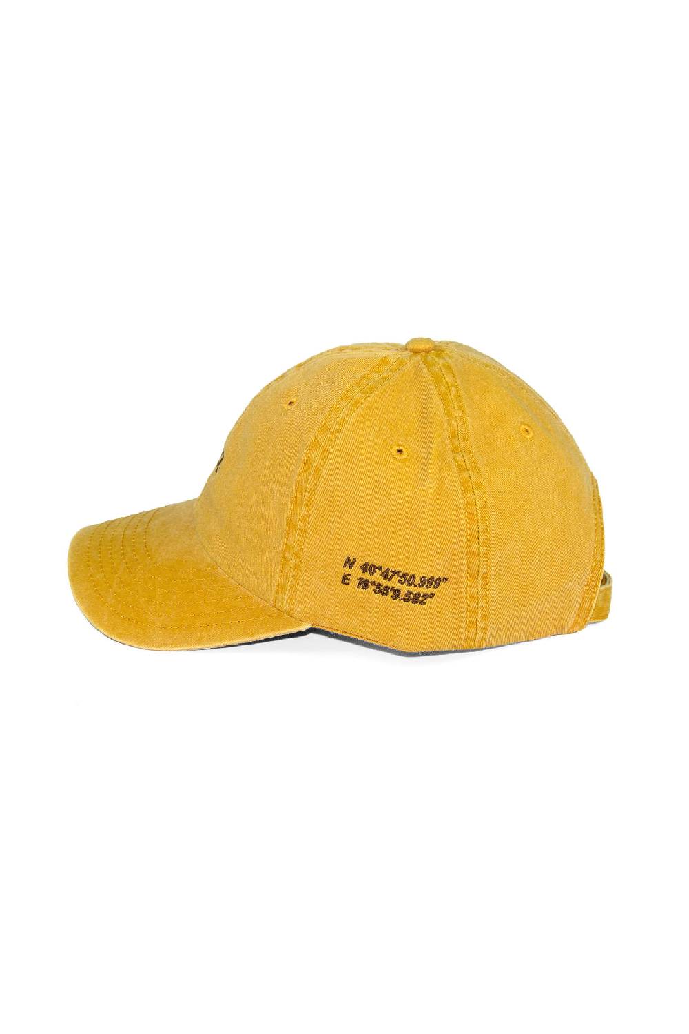 Lc23 Baseball Cap Washed Yellow Negozi Online