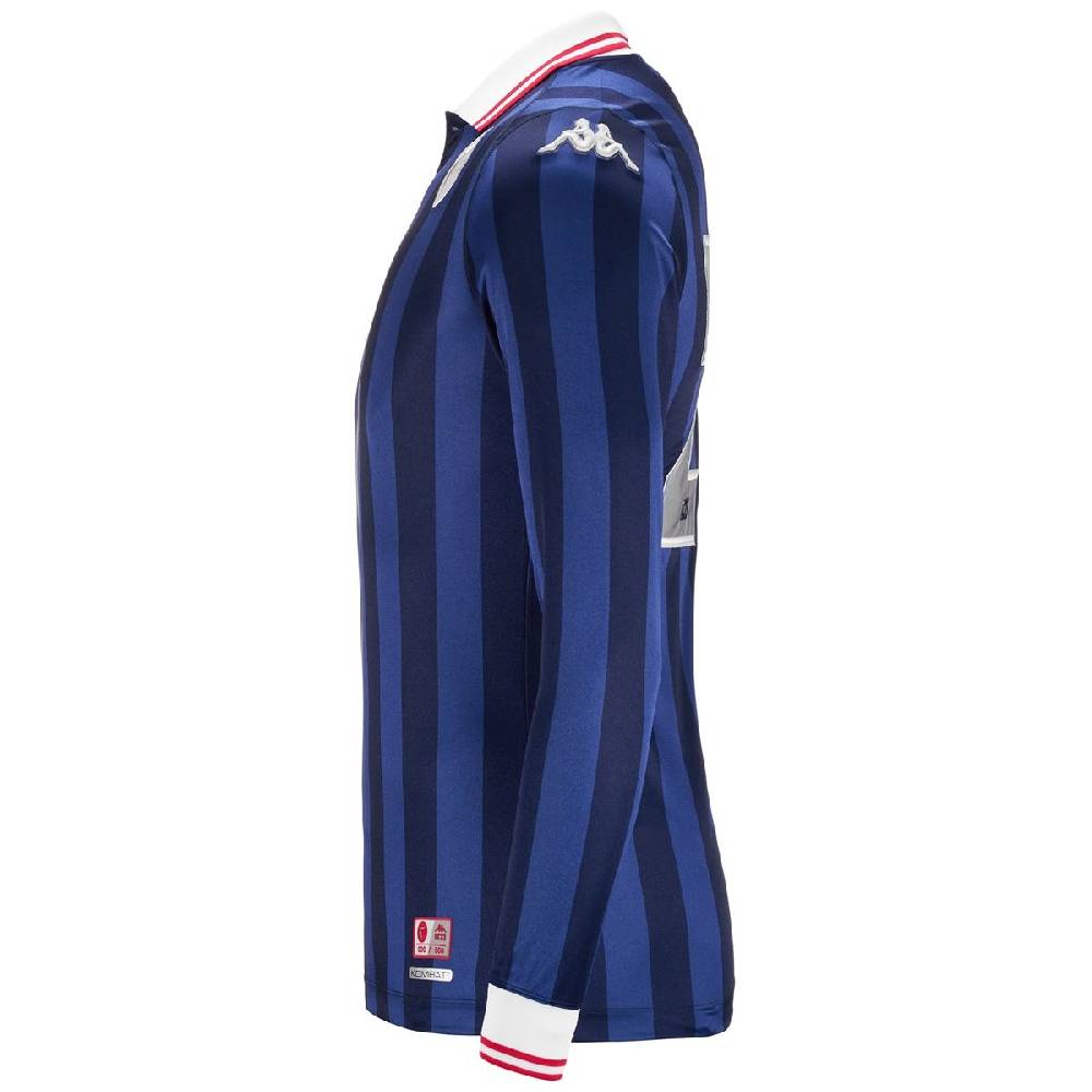 Lc23 LC23 x Kappa x SSC BARI Navy Jersey Long Sleeve Presa