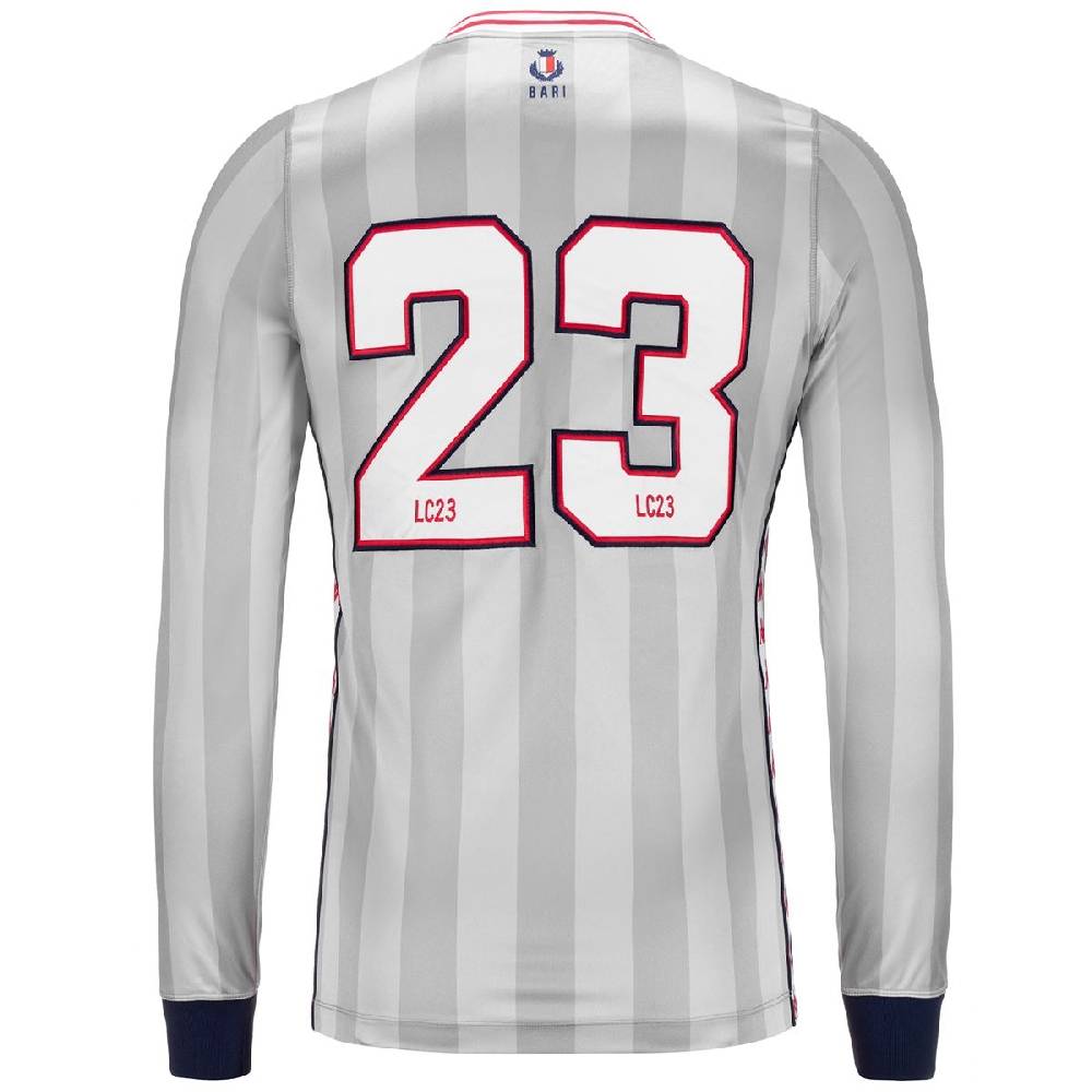 Lc23 LC23 x Kappa x SSC BARI Silver Jersey Long Sleeve Economico
