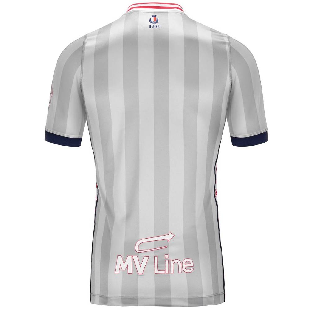 Lc23 LC23 x Kappa x SSC BARI Silver Jersey Short Sleeve Online