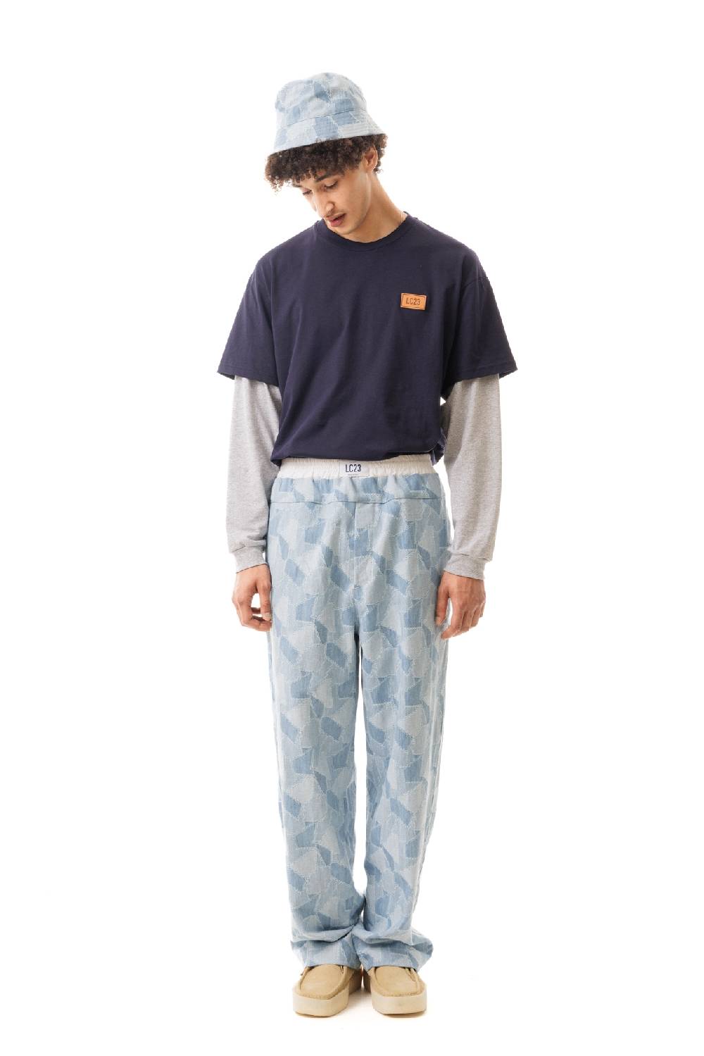Lc23 Patchwork Denim Pants