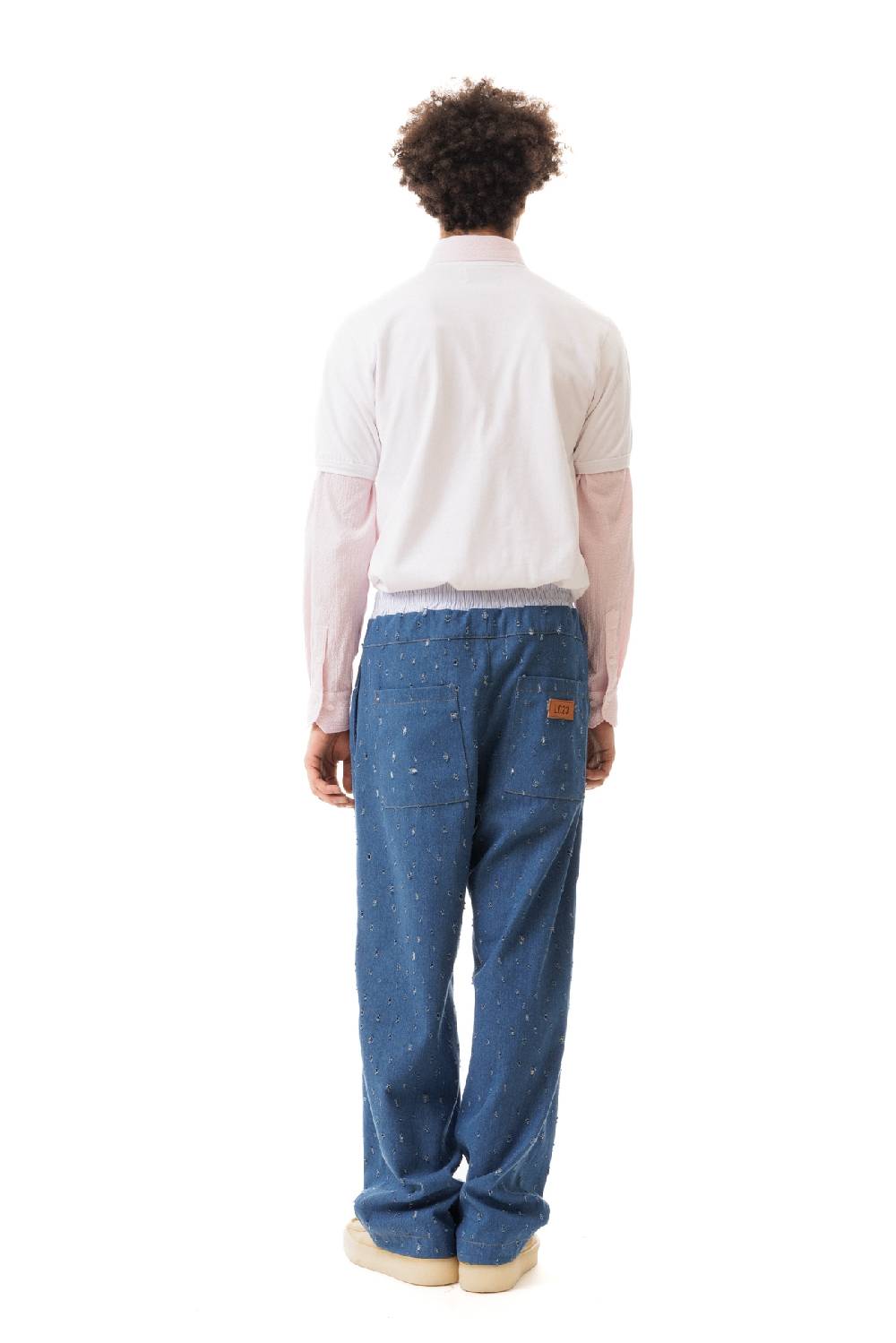Lc23 Ripped Denim Pants Negozio