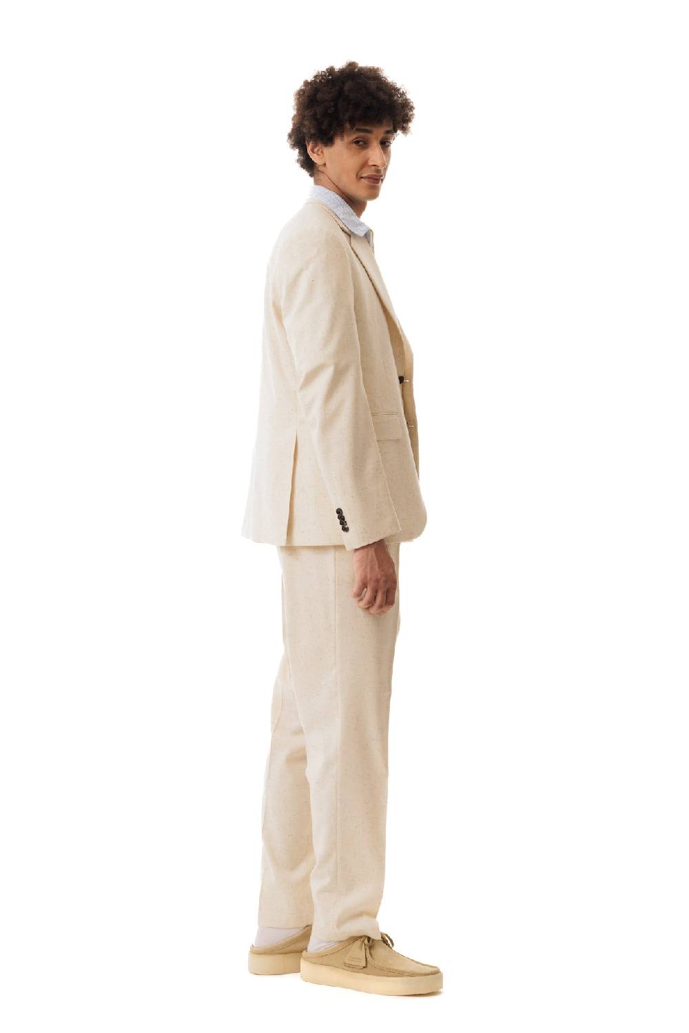 Lc23 Misto Lino Cream Blazer Promozione