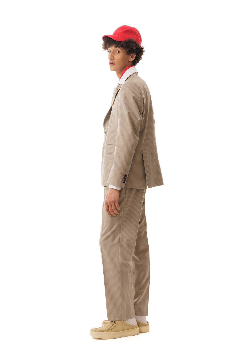 Lc23 Stripes Beige Blazer Soddisfazione Garantita