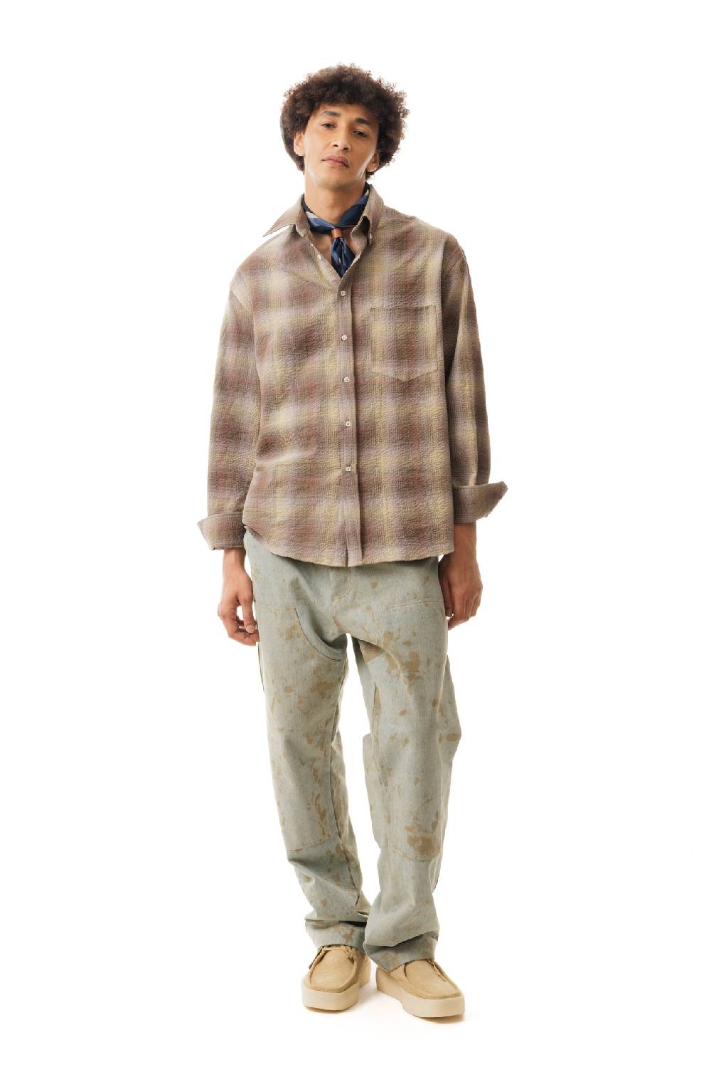 Lc23 Seersucker Check Shirt Acquista Ora
