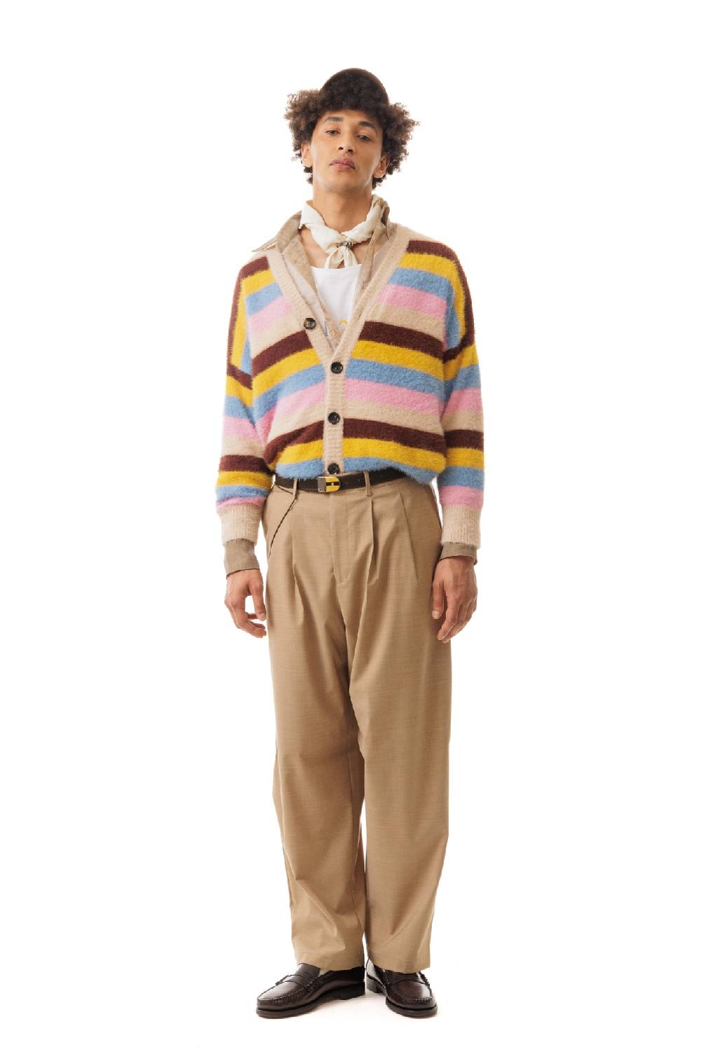 Lc23 Multicolor Stripes Cardigan Offerte